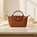 Mini Sac XS Longchamp Le Pliage Marron