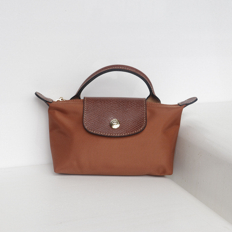 Mini Sac XS Longchamp Le Pliage Marron